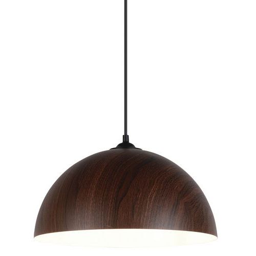 Suspension Métal Icone Ã˜30 Cm Bois Foncé Corep