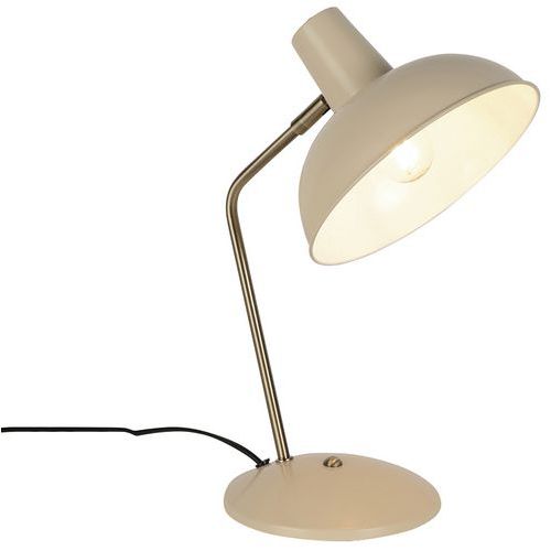 Lampe De Bureau Métal Hortense H38 Cm Crème Corep