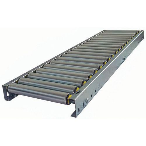 Somefi - Convoyeur Gravitaire à Rouleaux PVC - 1000mm Longueur Utile - Charge 40kg/m - Idéal Manutention