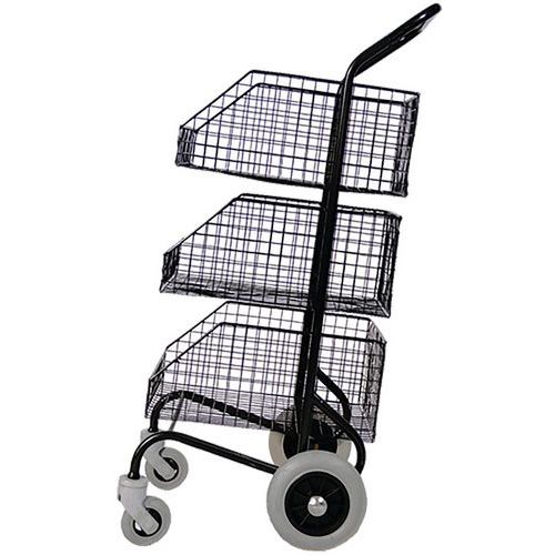 Chariot Distribution 3 Corbeilles - Outil Océan