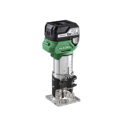 Hitachi 1 Coffret Affleureuse Sans Fil 18v 5ah - 8mm