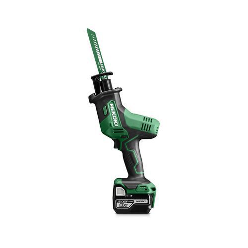 Hitachi 1 Coffret Scie Sabre Sans Fil 18v 5ah 50mm