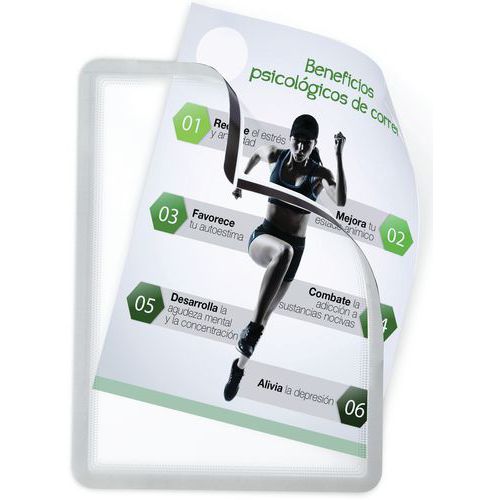 Lot De 2 Cadres Magnétiques Magneto Tarifold A4 Vert – Affichage Élégant Et Pratique Sur Surface Métallique