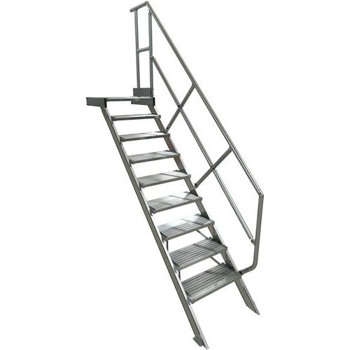 Esc. Ptf Et Main Cour. 45Â° H. 1900mm L. Mar. 600mm_05903009