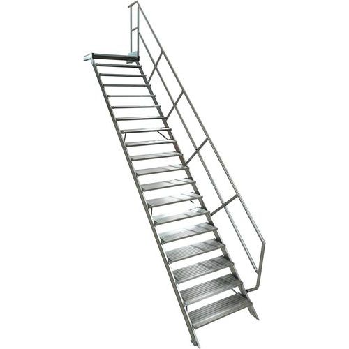 Esc. Ptf Et Main Cour. 45° H. 3900mm L. Mar. 1000mm_05903219