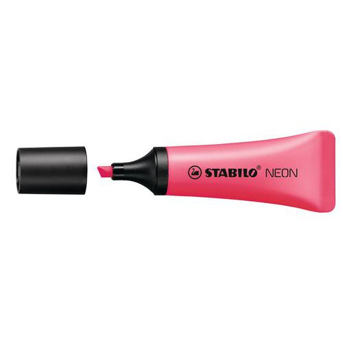 Surligneur Stabilo Neon - Rose