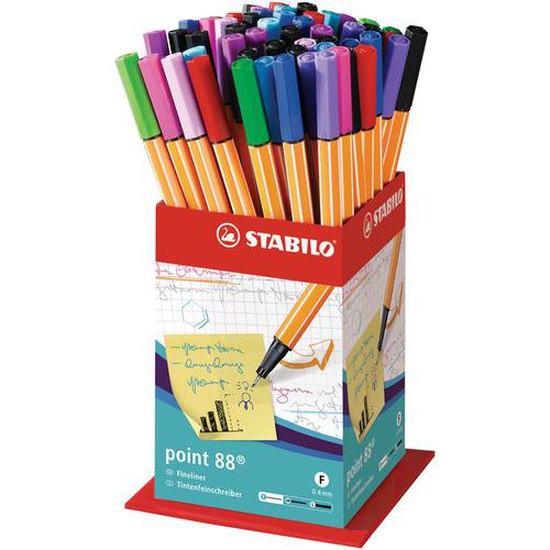 Pot 60 Feutres Extra Fin Stabilo