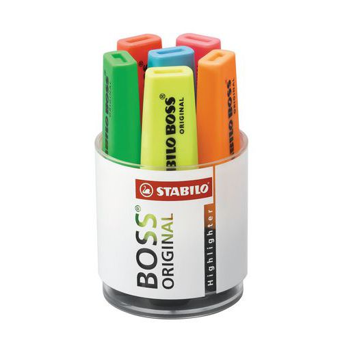 Pot 6 Stabilo Boss Original Fluo