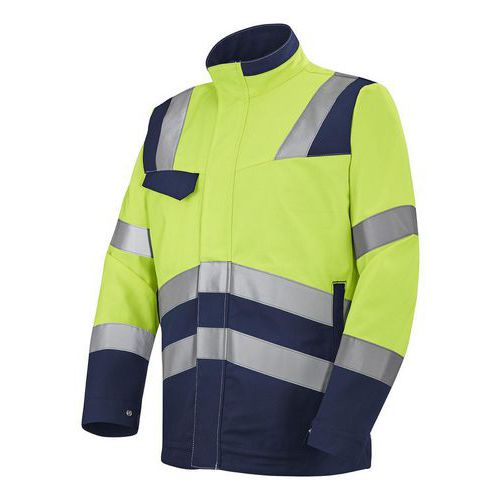 Blouson Fluo Safe Xp Jaune Fluo / Marine 5