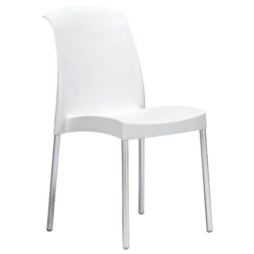 Lot De 6 Chaises Jenny 4 Pieds Lin/alu