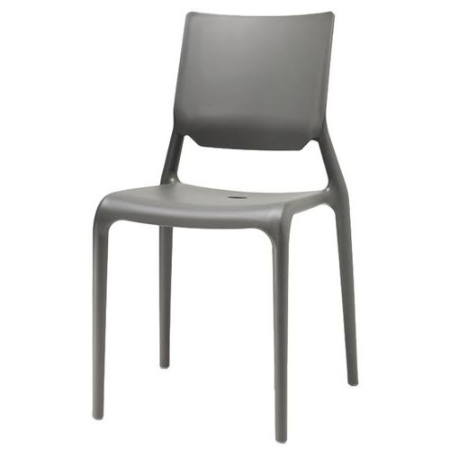 Lot De 6 Chaises Sirio 4 Pieds - Graphite