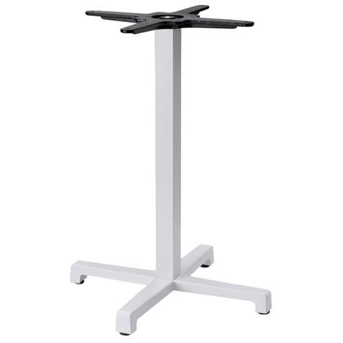 Pied De Table Cross Hauteur 73 Cm - Blanc