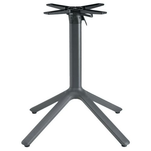 Pied De Table Maxi Nemo Rabattable Ht 73 Cm Anthr