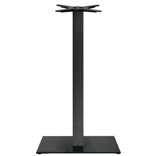 Pied Table Tiffany Ht 109 Cm Base Rectang Colon.carrée Noir