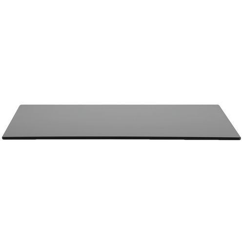 Plateaux Table 80 X 80 Cm Strat Ã‰p. 12 Mm - Gris Clair