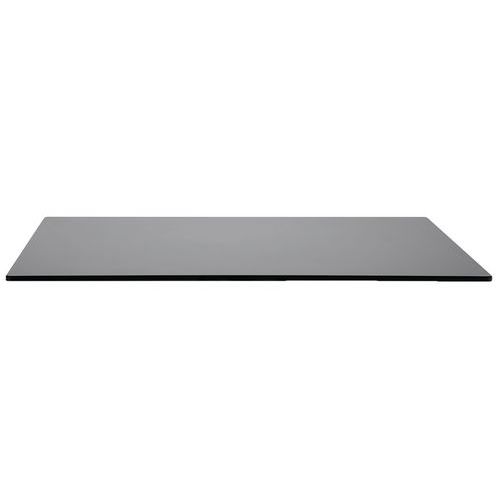 Plateaux Table 60 X 60 Cm Strat Ã‰p. 12 Mm - Anthracite