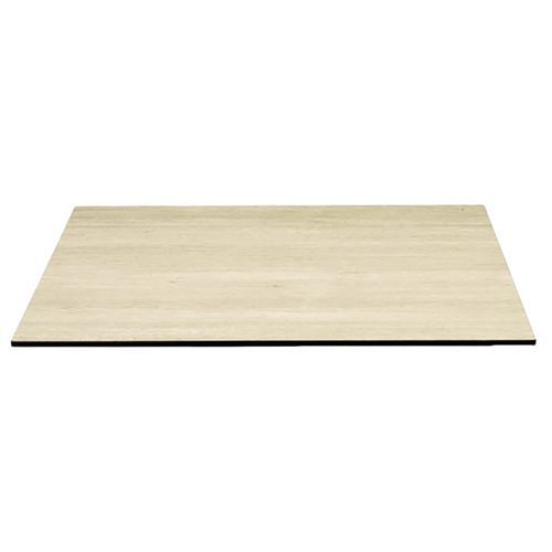 Plateaux Table 60 X 60 Cm Strat Ã‰p. 10 Mm - Chêne Taupe