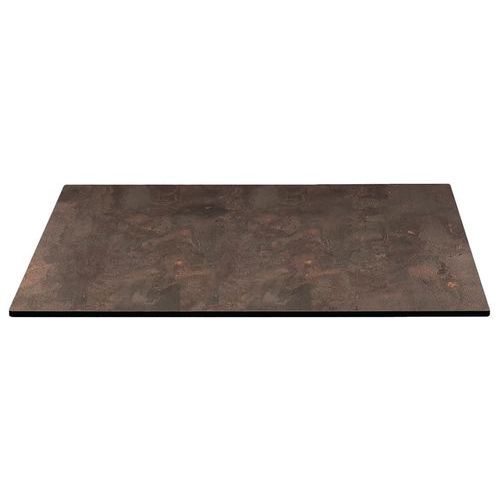 Plateaux Table 60 X 60 Cm Strat Ã‰p. 10 Mm - Effet Corten