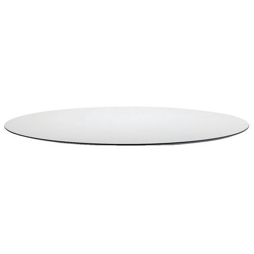 Plateaux Table Ã˜90 Cm Stratifié Ã‰paisseur 12 Mm - Blanc