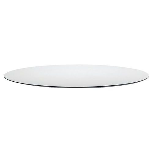Plateaux Table Ã˜80 Cm Stratifié Ã‰paisseur 12 Mm - Blanc