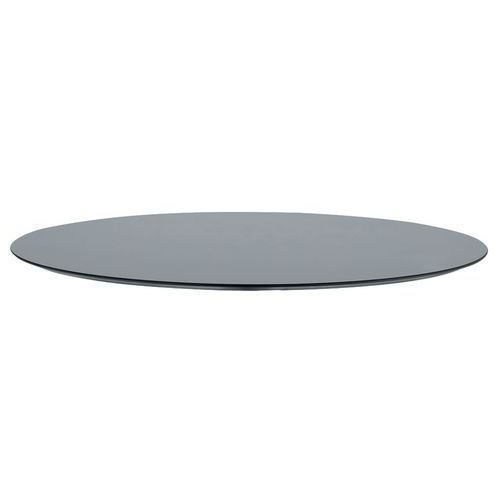 Plateaux Table Ã˜60 Cm Stratifié Ã‰paisseur 12 Mm - Gris Clair