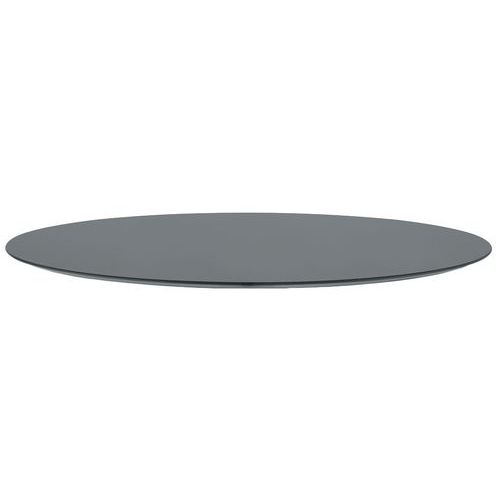 Plateaux Table Ã˜70 Cm Stratifié Ã‰paisseur 12 Mm - Anthracite