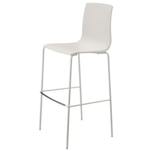 Lot De 2 Tabourets Alice Hauteur 80 Cm Lin - Peint Lin