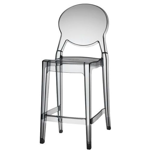 Lot De 2 Tabourets Igloo Hauteur 65 Cm - Transparent Fumé