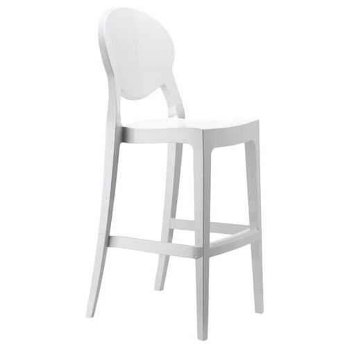 Tabourets Igloo Hauteur 74 Cm Non Feu - Blanc Brillant