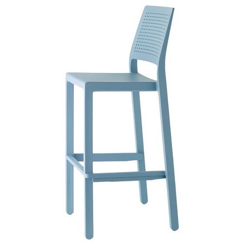 Lot De 4 Tabourets Emi Hauteur 75 Cm - Azur