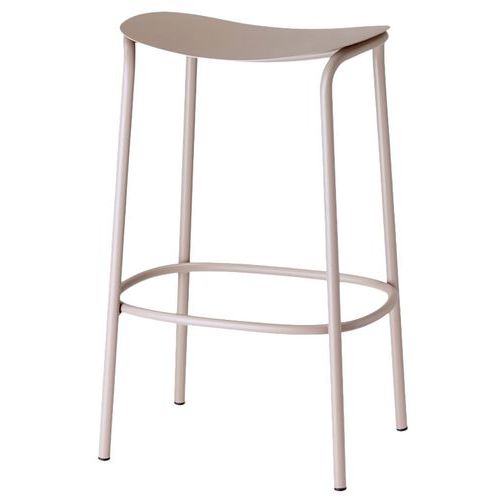 Tabouret Trick Hauteur 75 Cm - Taupe