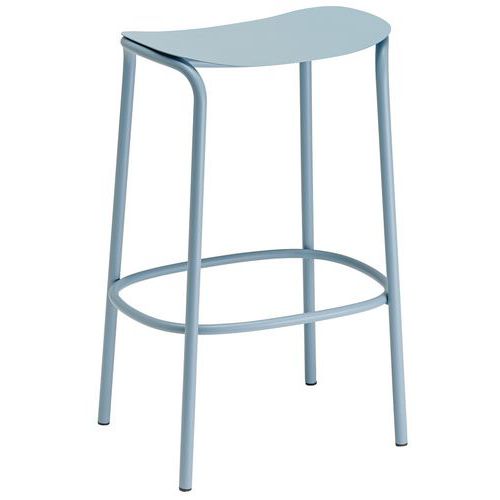 Tabouret Trick Hauteur 65 Cm - Bleu Clair