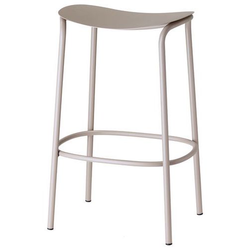 Tabouret Trick Hauteur 65 Cm - Taupe