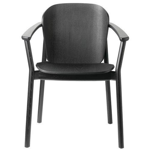 Fauteuil Finn Bois Frêne Noir