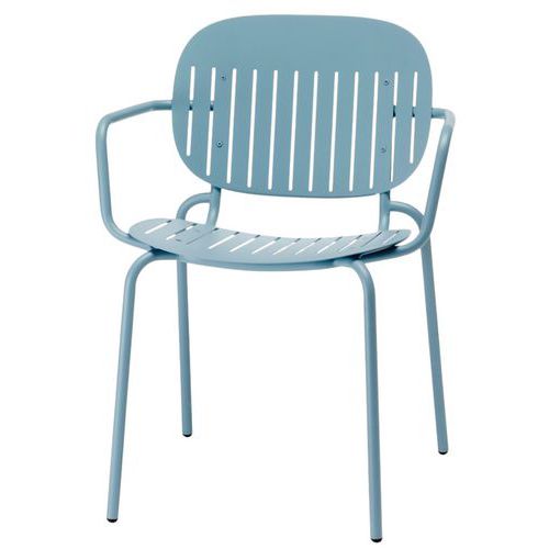 Lot De 2 Fauteuils Si-si Barcode - Bleu Clair