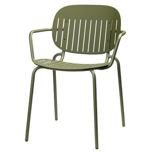 Lot De 2 Fauteuils Si-si Barcode - Vert Olive