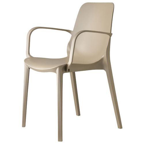 Lot De 4 Fauteuils Ginevra Go Green - Taupe