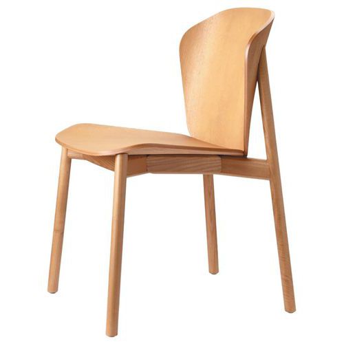 Chaise Finn Bois 4 Pieds Frêne Blond