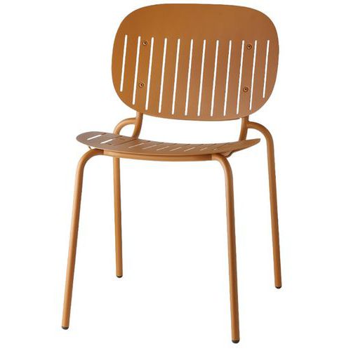 Lot De 2 Chaises Si-si Barcode 4 Pieds - Terracotta