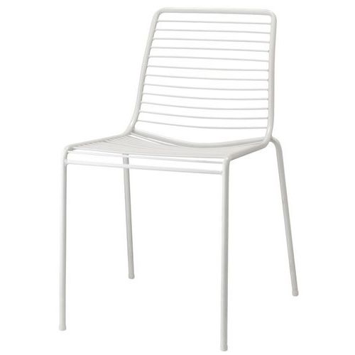 Lot De 2 Chaises Summer 4 Pieds - Blanc