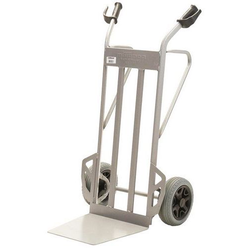 Diable Acier - Roues Increvables - Bavette Fixe - Capacité 350 Kg