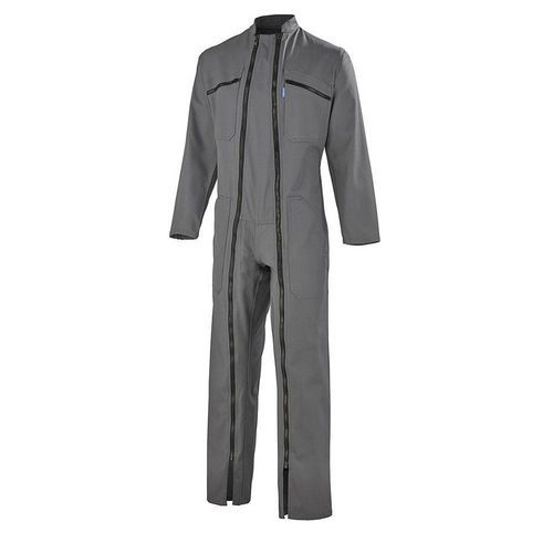 Combinaison De Travail 2 Zip Essentiels Gris Acier 2