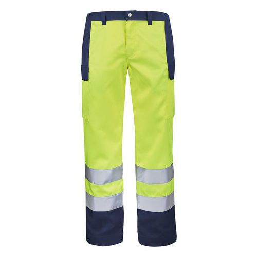Pantalon Fluo Base Xp Jaune Fluo / Marine 4