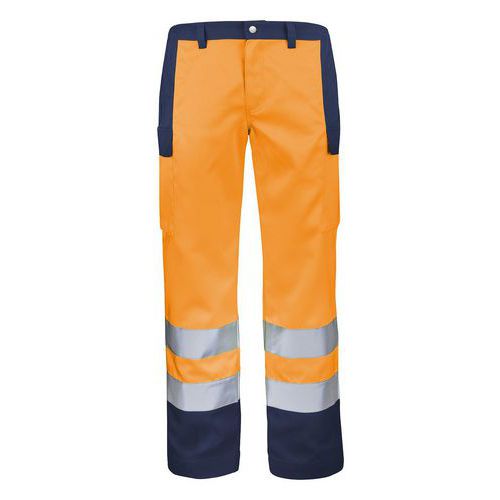 Pantalon Fluo Base Xp Orange Fluo / Marine 2