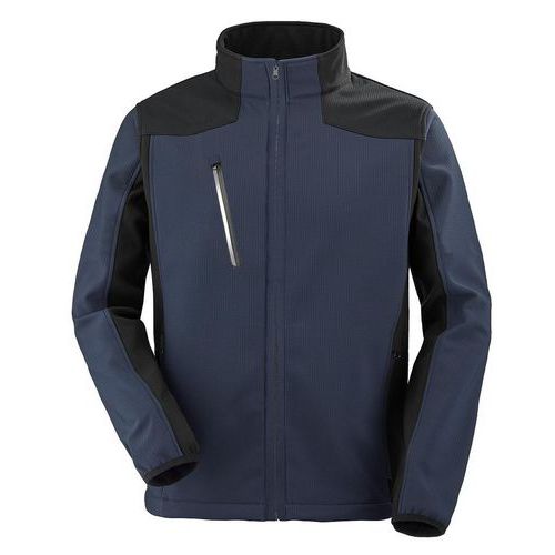 Softshell Caucase Navy / Noir L