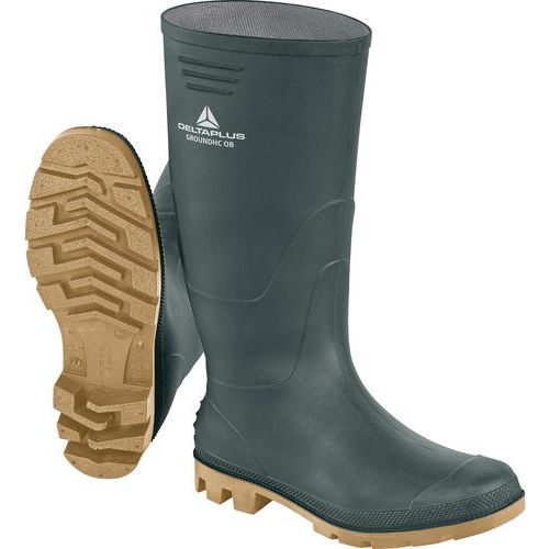Botte Pvc Groundhc Ob Vert 37 - Grohcobve37