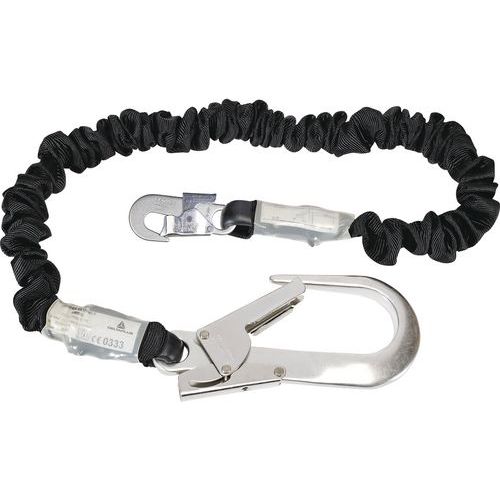 Antichute absorbeur d'énergie sangle extensible 2 m + 1 am010 + 1 am022 Antichute absorbeur d'énergie sangle extensible 2 m + 1 am010 + 1 am022