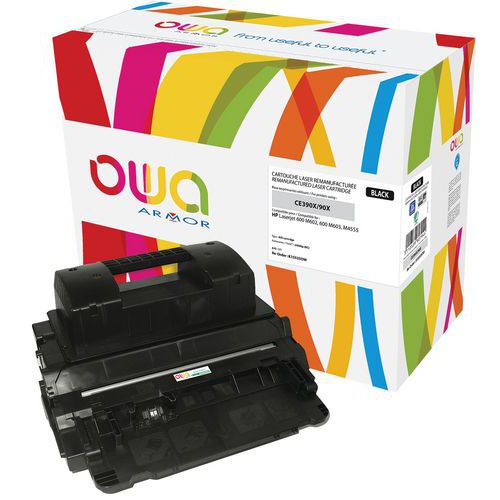 Toner Reconditionné Black Hp Ce390x - 24000 P