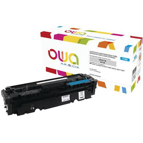 Toner Reconditionné Cyan Hp Cf411x - 5000 P
