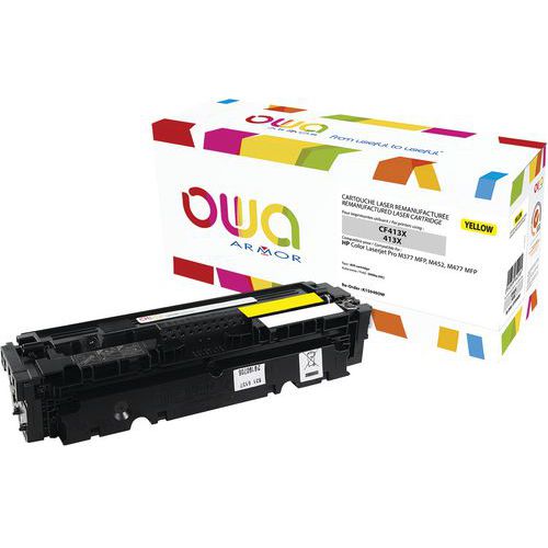 Toner Reconditionné Yellow Hp Cf412x - 5000 P